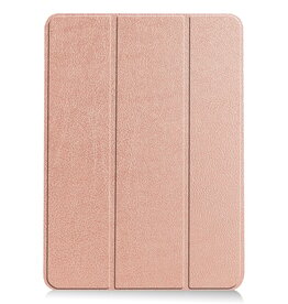 Nomfy Nomfy iPad Air 6 12.9 Hoesje Met Uitsparing Apple Pencil - Rose Goud