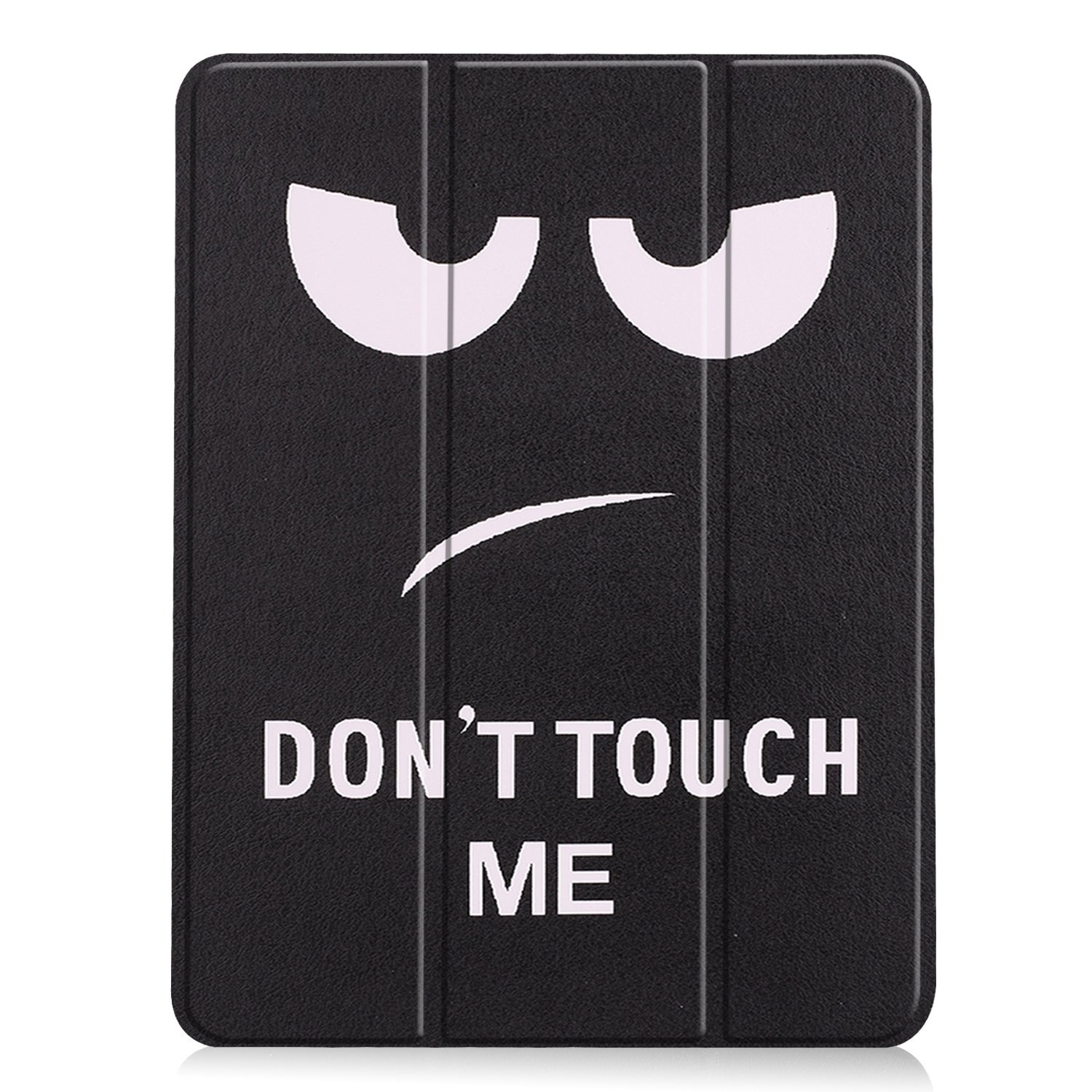 Nomfy Hoes Geschikt voor iPad Air 6 (13 inch) Hoes Tri-fold Tablet Hoesje Case Met Uitsparing Geschikt voor Apple Pencil - Hoesje Geschikt voor iPad Air 2024 (13 inch) Hoesje Hardcover Bookcase - Don't Touch Me
