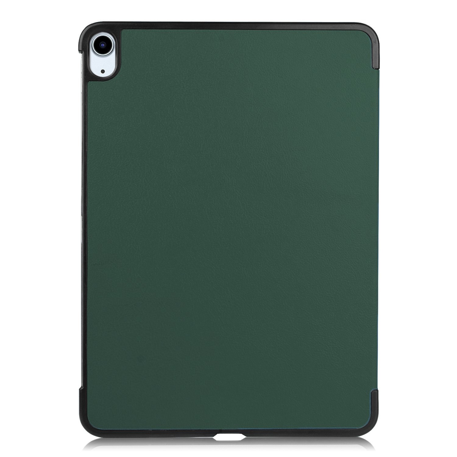 Nomfy Hoes Geschikt voor iPad Air 6 (13 inch) Hoes Tri-fold Tablet Hoesje Case Met Uitsparing Geschikt voor Apple Pencil Met Screenprotector - Hoesje Geschikt voor iPad Air 2024 (13 inch) Hoesje Hardcover Bookcase - Donkergroen