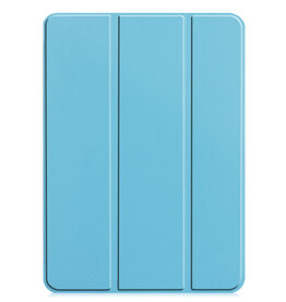 Nomfy Nomfy iPad Pro 11 inch (2024) Hoesje - Lichtblauw