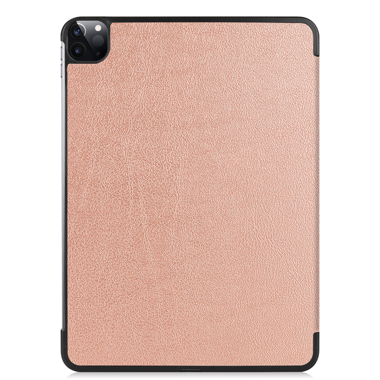 Nomfy Hoes Geschikt voor iPad Pro 2024 (11 inch) Hoes Tri-fold Tablet Hoesje Case - Hoesje Geschikt voor iPad Pro 2024 11 inch (7e generatie) Hoesje Hardcover Bookcase - Rood