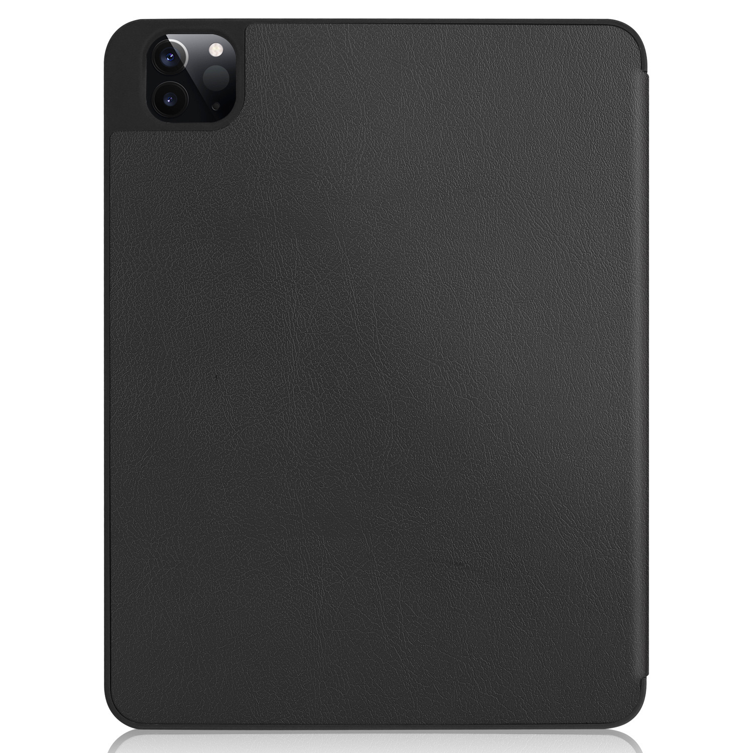 Nomfy Hoes Geschikt voor iPad Pro 2024 (11 inch) Hoes Tri-fold Tablet Hoesje Case Met Uitsparing Geschikt voor Apple Pencil Met Screenprotector - Hoesje Geschikt voor iPad Pro 2024 11 inch (7e generatie) Hoesje Hardcover Bookcase - Zwart