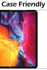 Nomfy Hoes Geschikt voor iPad Pro 2024 (13 inch) Hoes Bumper Kindvriendelijk Kids Case Kinderhoes Met Screenprotector - Hoesje Geschikt voor iPad Pro 2024 13 inch (7e generatie) Hoesje Shockproof Cover Hoes - Zwart