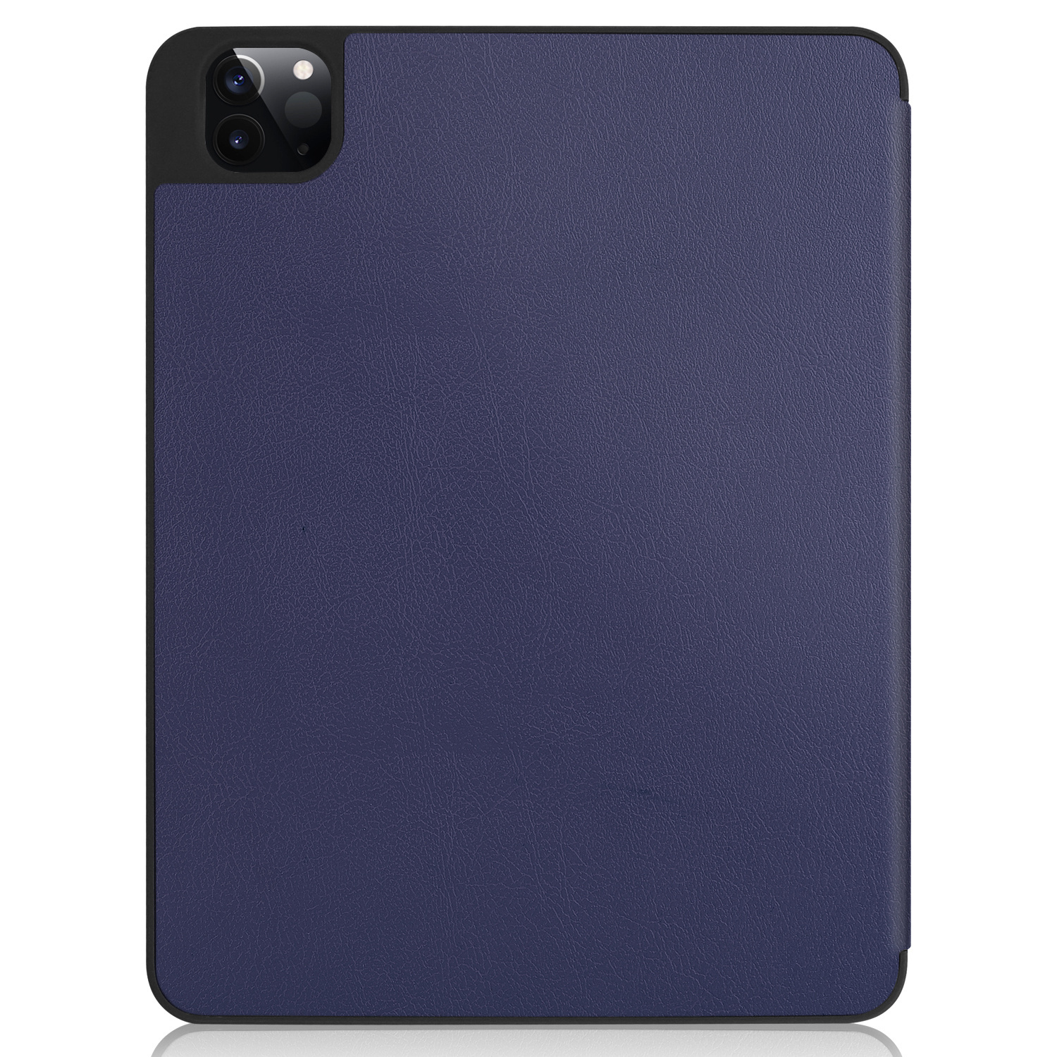 Nomfy Hoes Geschikt voor iPad Pro 2024 (13 inch) Hoes Tri-fold Tablet Hoesje Case Met Uitsparing Geschikt voor Apple Pencil - Hoesje Geschikt voor iPad Pro 2024 13 inch (7e generatie) Hoesje Hardcover Bookcase - Donkerblauw
