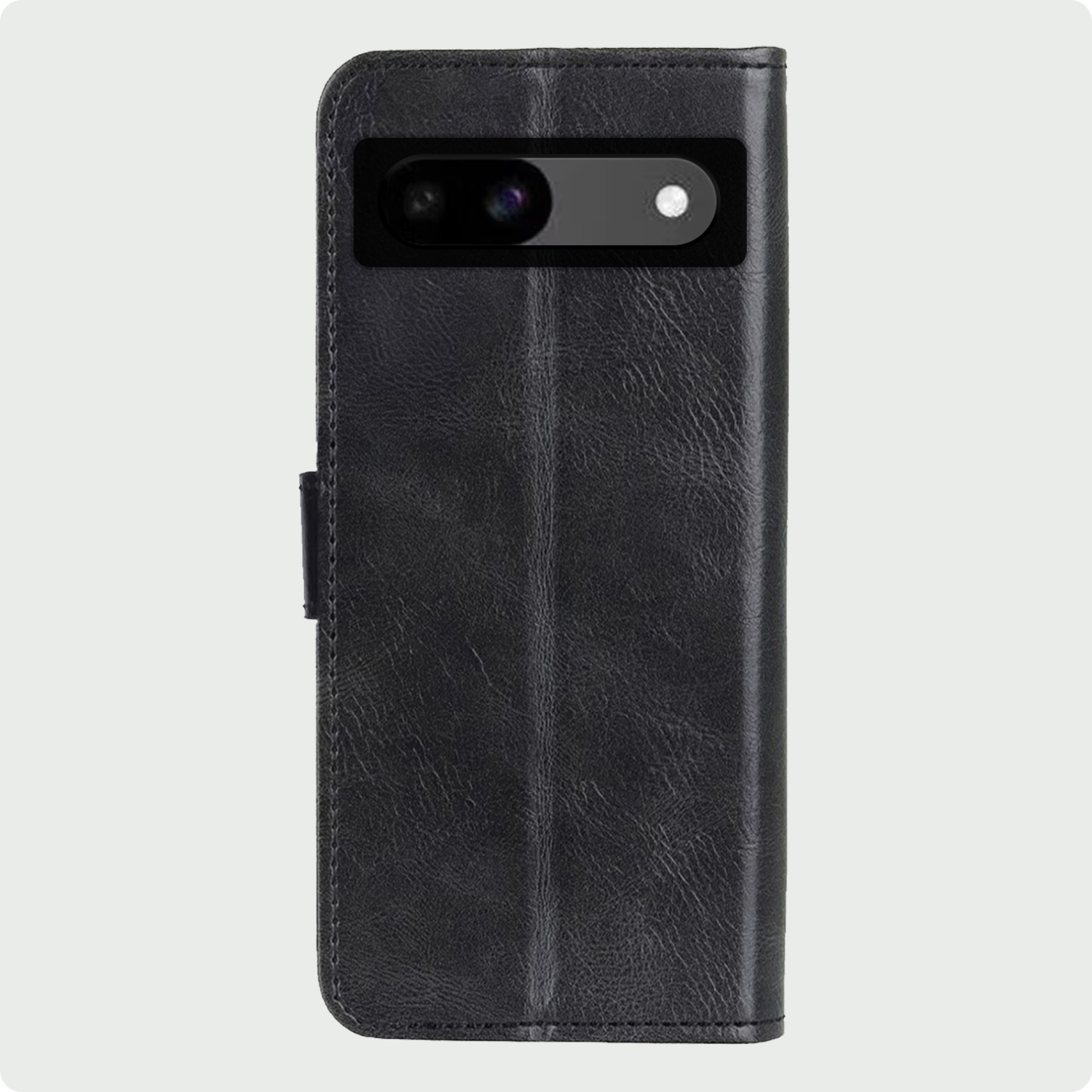 BASEY. Hoes Geschikt voor Google Pixel 8a Hoesje Bookcase Hoes Flip Case Book Cover Met Screenprotector - Hoesje Geschikt voor Google Pixel 8a Hoes Book Case Hoesje - Zwart