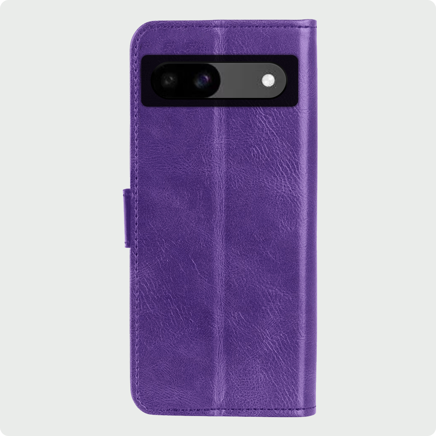 BASEY. Hoes Geschikt voor Google Pixel 8a Hoesje Bookcase Hoes Flip Case Book Cover Met 2x Screenprotector - Hoesje Geschikt voor Google Pixel 8a Hoes Book Case Hoesje - Paars