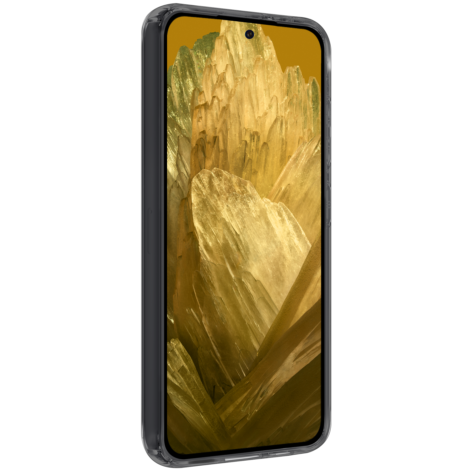 Nomfy Hoesje Geschikt voor Google Pixel 8a Hoesje Siliconen Cover Case Met Screenprotector - Hoes Geschikt voor Google Pixel 8a Hoes Back Case - Transparant