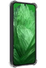 BASEY. Hoes Geschikt voor Google Pixel 8a Hoesje Shock Proof Case Hoes Siliconen Met Screenprotector - Hoesje Geschikt voor Google Pixel 8a Hoes Cover Shockproof - Transparant