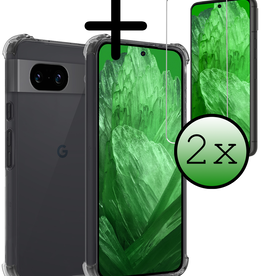 BASEY. BASEY. Google Pixel 8a Hoesje Shockproof Met 2x Screenprotector