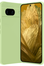 Nomfy Hoesje Geschikt voor Google Pixel 8a Hoesje Siliconen Cover Case - Hoes Geschikt voor Google Pixel 8a Hoes Back Case - Groen