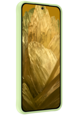 Nomfy Hoesje Geschikt voor Google Pixel 8a Hoesje Siliconen Cover Case - Hoes Geschikt voor Google Pixel 8a Hoes Back Case - Groen