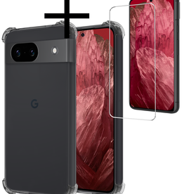 NoXx NoXx Google Pixel 8a Hoesje Shockproof Met Screenprotector