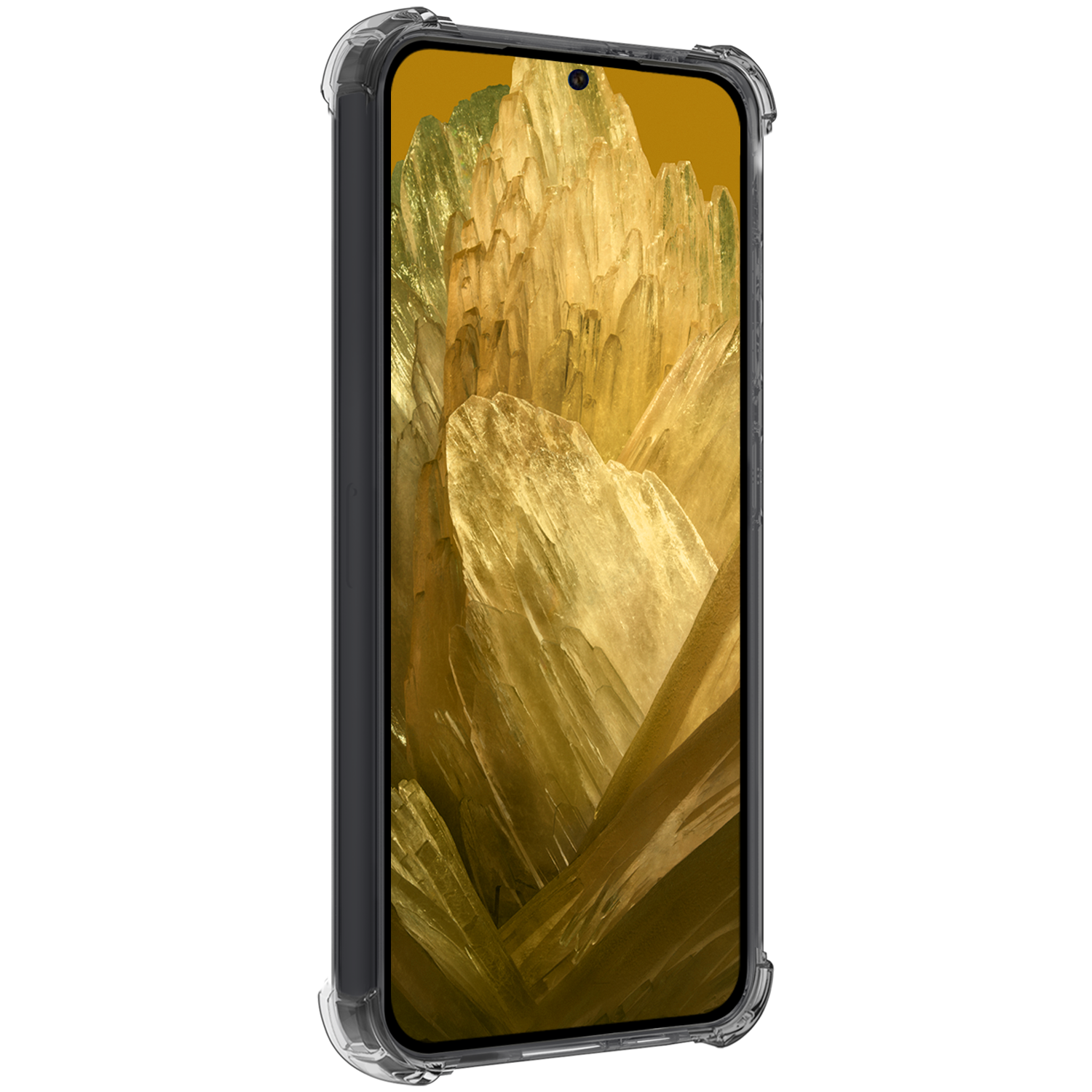 Nomfy Hoesje Geschikt voor Google Pixel 8a Hoesje Shock Proof Cover Case Shockproof Met 2x Screenprotector - Hoes Geschikt voor Google Pixel 8a Hoes Siliconen Back Case - Transparant