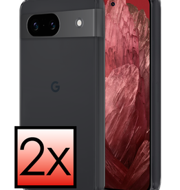 NoXx NoXx Google Pixel 8a Hoesje Siliconen - Transparant - 2 PACK