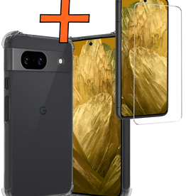 Nomfy Nomfy Google Pixel 8a Hoesje Shockproof Met Screenprotector