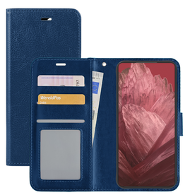 NoXx NoXx Google Pixel 8a Hoesje Bookcase - Donkerblauw
