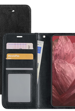 NoXx Hoes Geschikt voor Google Pixel 8a Hoesje Book Case Hoes Flip Cover Wallet Bookcase - Zwart