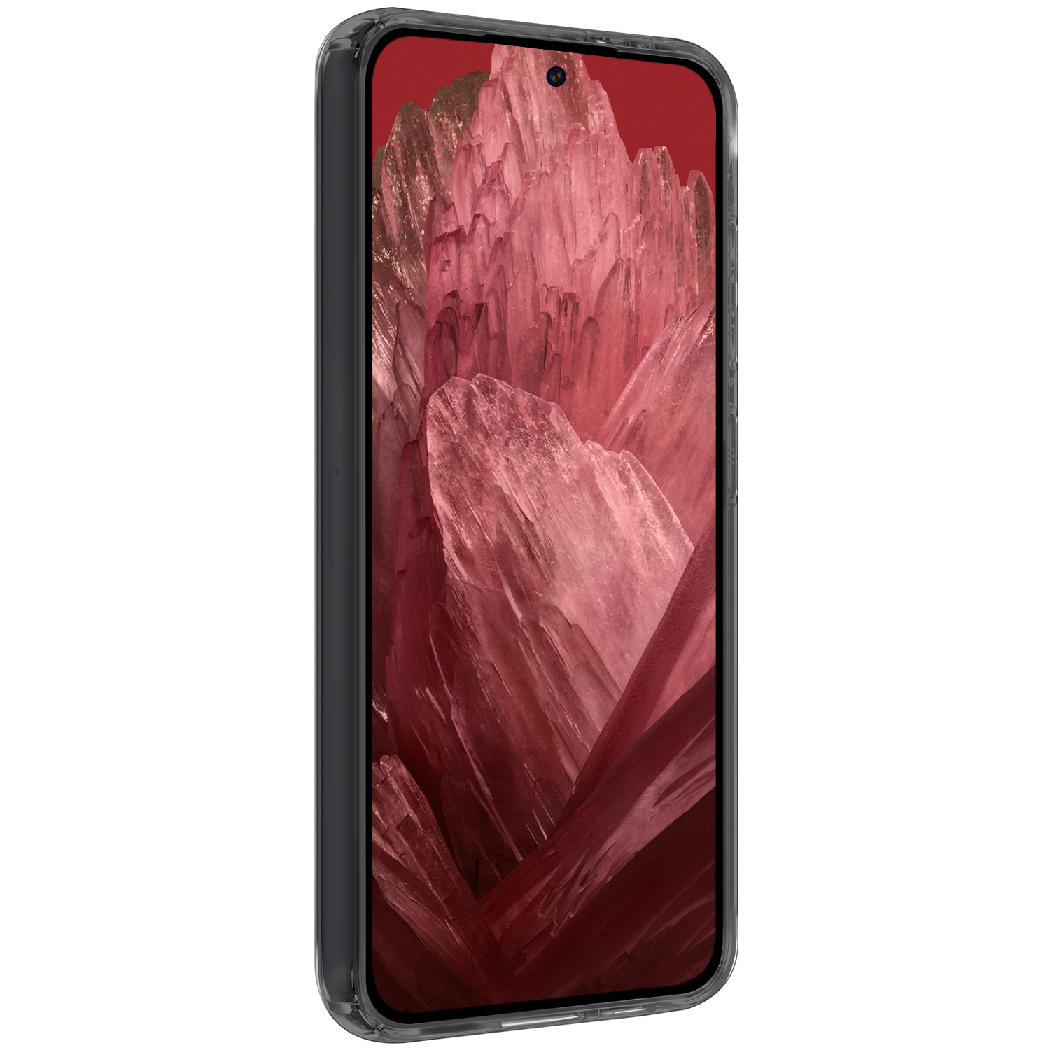 NoXx Hoes Geschikt voor Google Pixel 8a Hoesje Cover Siliconen Back Case Hoes Met Screenprotector - Transparant