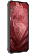 NoXx Hoes Geschikt voor Google Pixel 8a Hoesje Cover Siliconen Back Case Hoes Met 2x Screenprotector - Zwart