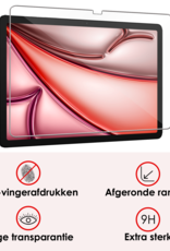NoXx Screenprotector Geschikt voor iPad Air 6 (13 inch) Screenprotector Bescherm Glas Screen Protector - 3x