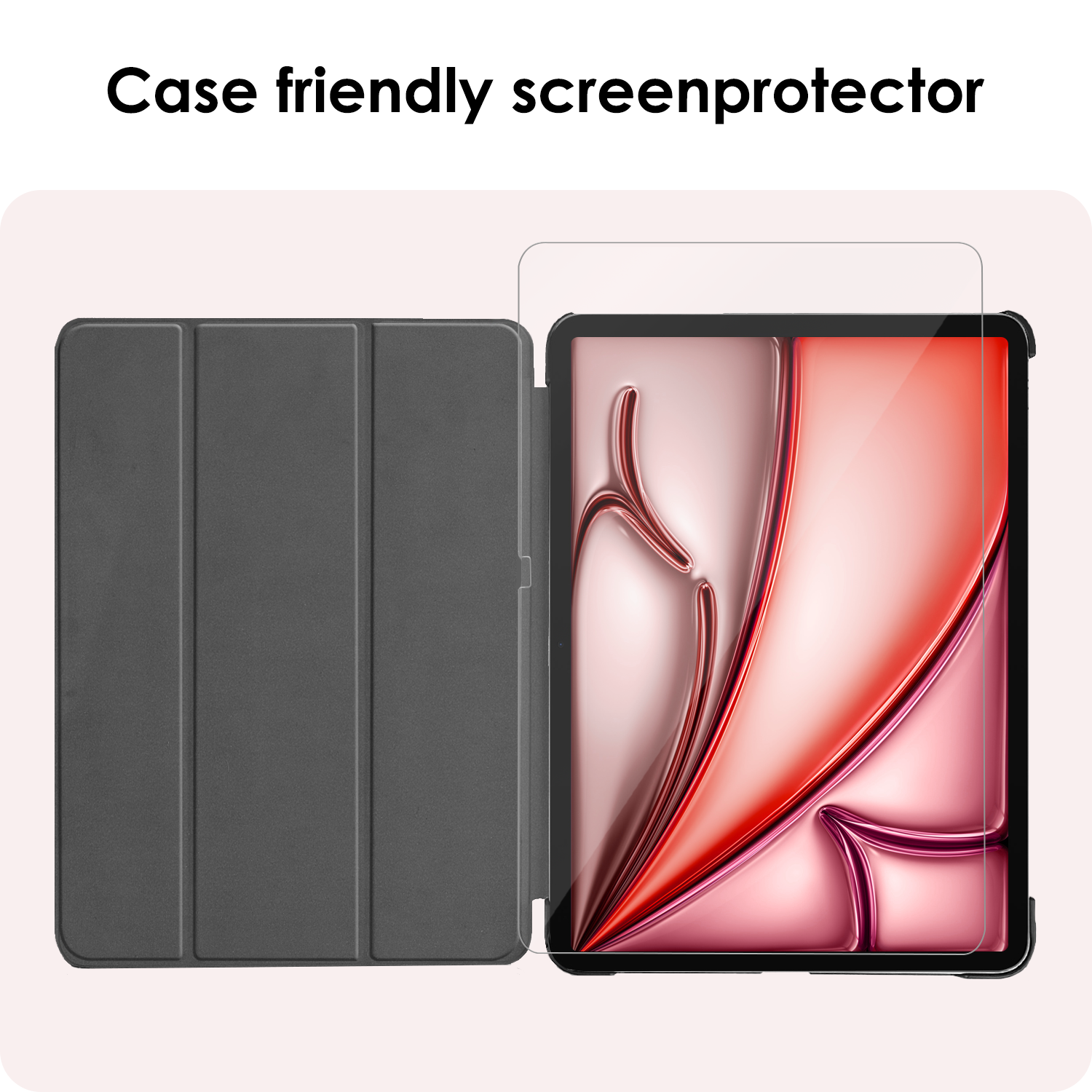 NoXx Screenprotector Geschikt voor iPad Air 6 (13 inch) Screenprotector Bescherm Glas Screen Protector - 3x