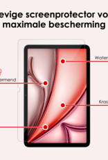 NoXx Screenprotector Geschikt voor iPad Air 6 (11 inch) Screenprotector Bescherm Glas Screen Protector - 3x