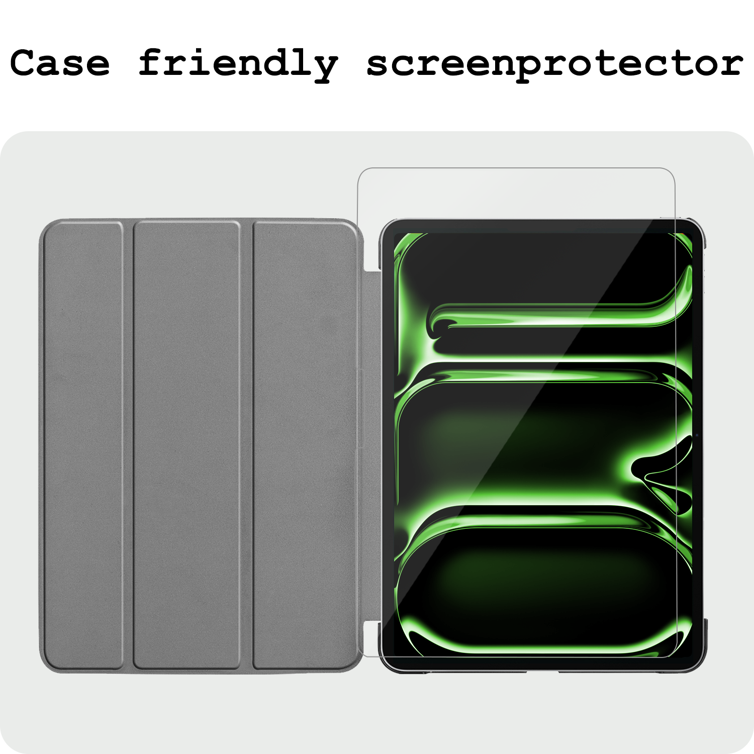 BASEY. Screenprotector Geschikt voor iPad Pro 2024 (13 inch) Screenprotector Tempered Glass - Screenprotector Geschikt voor iPad Pro 2024 Screen Protector Beschermglas
