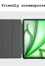 BASEY. Screenprotector Geschikt voor iPad Air 6 (13 inch) Screenprotector Tempered Glass - Screenprotector Geschikt voor iPad Air 2024 Screen Protector Beschermglas - 2 Stuks