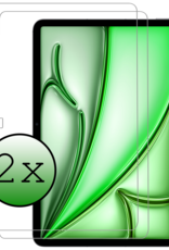 BASEY. Screenprotector Geschikt voor iPad Air 6 (11 inch) Screenprotector Tempered Glass - Screenprotector Geschikt voor iPad Air 2024 Screen Protector Beschermglas - 2 Stuks