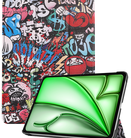 BASEY. BASEY. iPad Air 6 (11 inch) Hoesje - Graffity