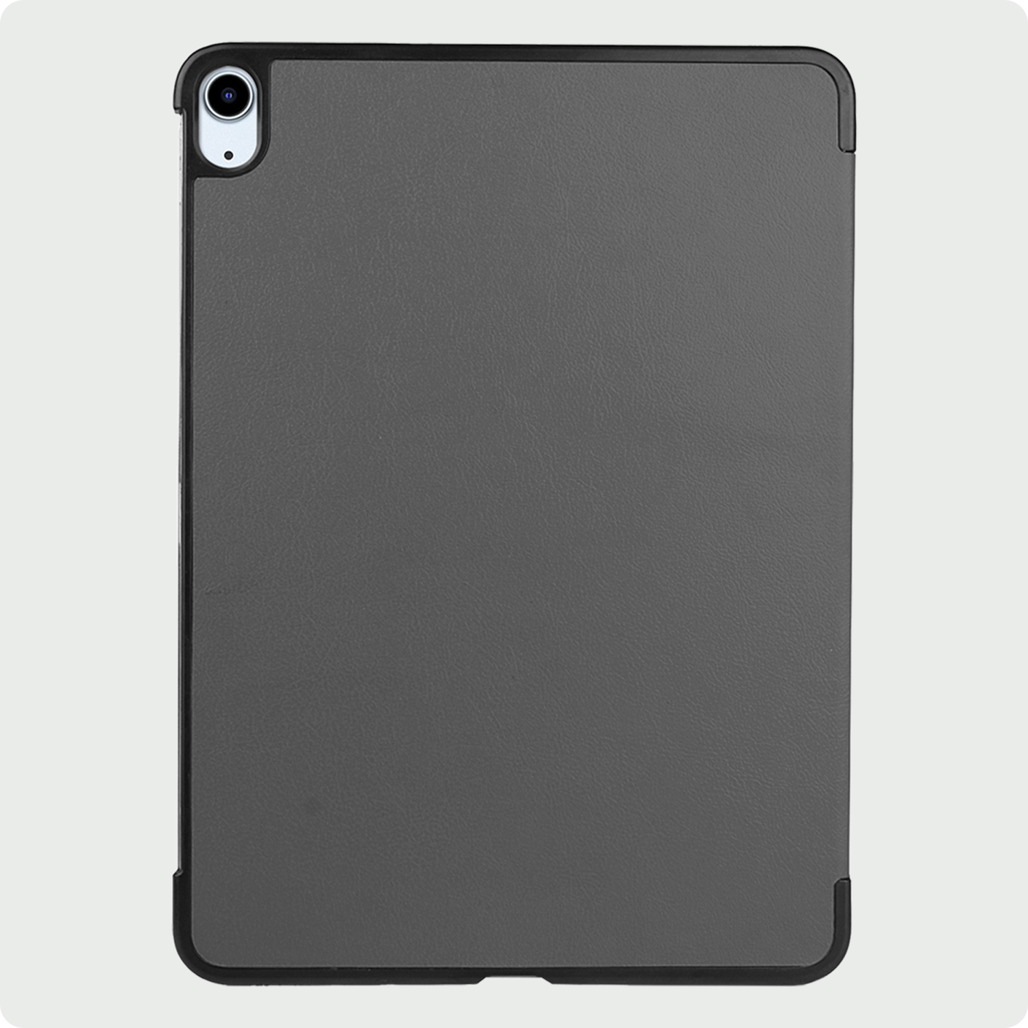 BASEY. Hoesje Geschikt voor iPad Air 6 (11 inch) Hoes Case Tablet Hoesje Tri-fold - Hoes Geschikt voor iPad Air 2024 (11 inch) Hoesje Hard Cover Bookcase Hoes - Grijs
