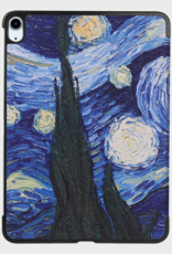 BASEY. Hoesje Geschikt voor iPad Air 6 (11 inch) Hoes Case Tablet Hoesje Tri-fold - Hoes Geschikt voor iPad Air 2024 (11 inch) Hoesje Hard Cover Bookcase Hoes - Sterrenhemel