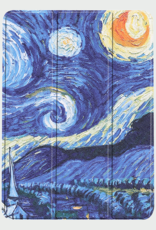 BASEY. Hoesje Geschikt voor iPad Air 6 (11 inch) Hoes Case Tablet Hoesje Tri-fold - Hoes Geschikt voor iPad Air 2024 (11 inch) Hoesje Hard Cover Bookcase Hoes - Sterrenhemel