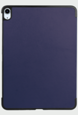 BASEY. Hoesje Geschikt voor iPad Air 6 (11 inch) Hoes Case Tablet Hoesje Tri-fold Met Uitsparing Geschikt voor Apple Pencil - Hoes Geschikt voor iPad Air 2024 (11 inch) Hoesje Hard Cover Bookcase Hoes - Donkerblauw
