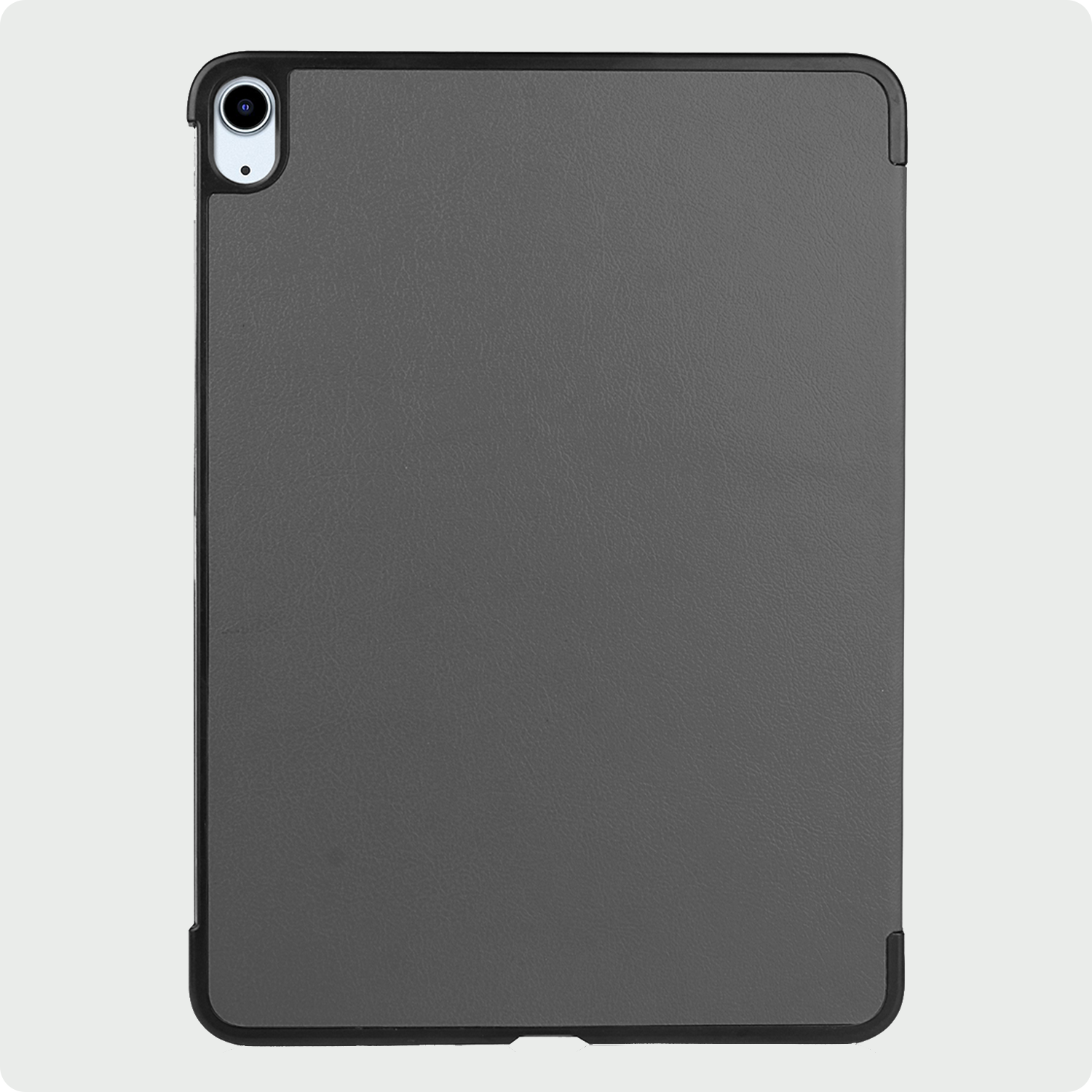 BASEY. Hoesje Geschikt voor iPad Air 6 (11 inch) Hoes Case Tablet Hoesje Tri-fold Met Uitsparing Geschikt voor Apple Pencil - Hoes Geschikt voor iPad Air 2024 (11 inch) Hoesje Hard Cover Bookcase Hoes - Grijs