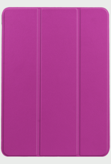 BASEY. Hoesje Geschikt voor iPad Air 6 (11 inch) Hoes Case Tablet Hoesje Tri-fold Met Uitsparing Geschikt voor Apple Pencil - Hoes Geschikt voor iPad Air 2024 (11 inch) Hoesje Hard Cover Bookcase Hoes - Paars