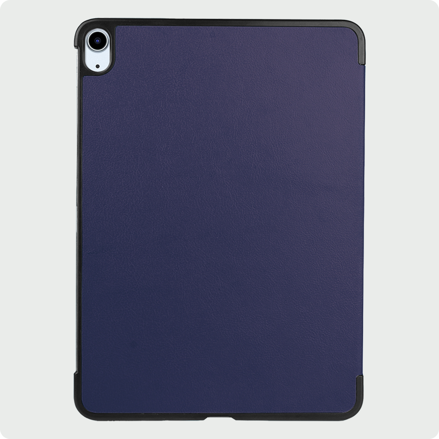 BASEY. Hoesje Geschikt voor iPad Air 6 (13 inch) Hoes Case Tablet Hoesje Tri-fold - Hoes Geschikt voor iPad Air 2024 (13 inch) Hoesje Hard Cover Bookcase Hoes - Donkerblauw