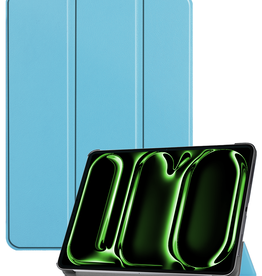 BASEY. BASEY. iPad Pro 2024 (11 inch) Hoesje - Lichtblauw