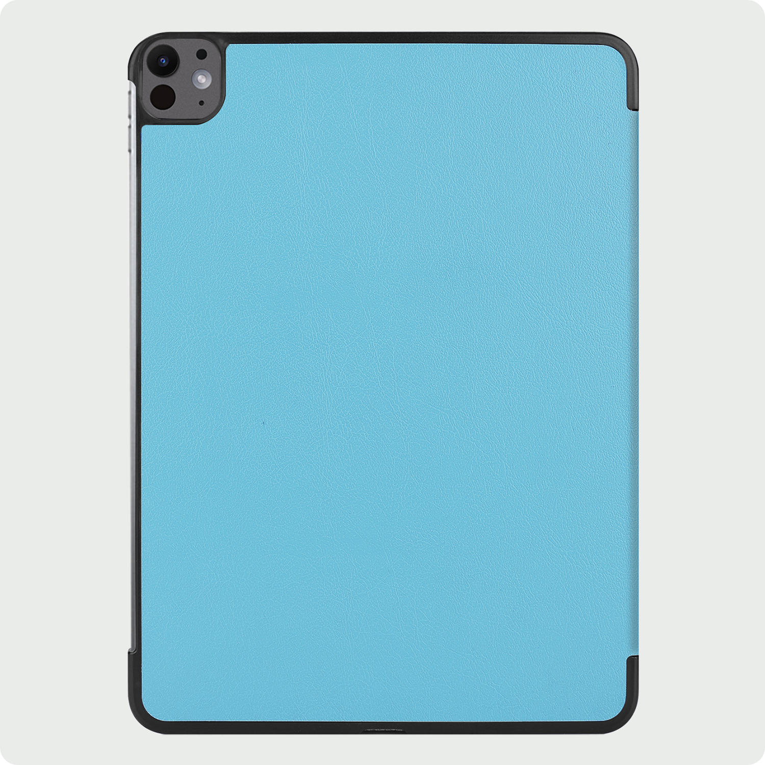 BASEY. Hoesje Geschikt voor iPad Pro 2024 (11 inch) Hoes Case Tablet Hoesje Tri-fold - Hoes Geschikt voor iPad Pro 2024 11 inch (7e generatie) Hoesje Hard Cover Bookcase Hoes - Lichtblauw