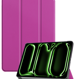 BASEY. BASEY. iPad Pro 2024 (11 inch) Hoesje - Paars