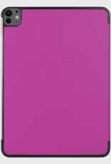 BASEY. Hoesje Geschikt voor iPad Pro 2024 (11 inch) Hoes Case Tablet Hoesje Tri-fold - Hoes Geschikt voor iPad Pro 2024 11 inch (7e generatie) Hoesje Hard Cover Bookcase Hoes - Paars