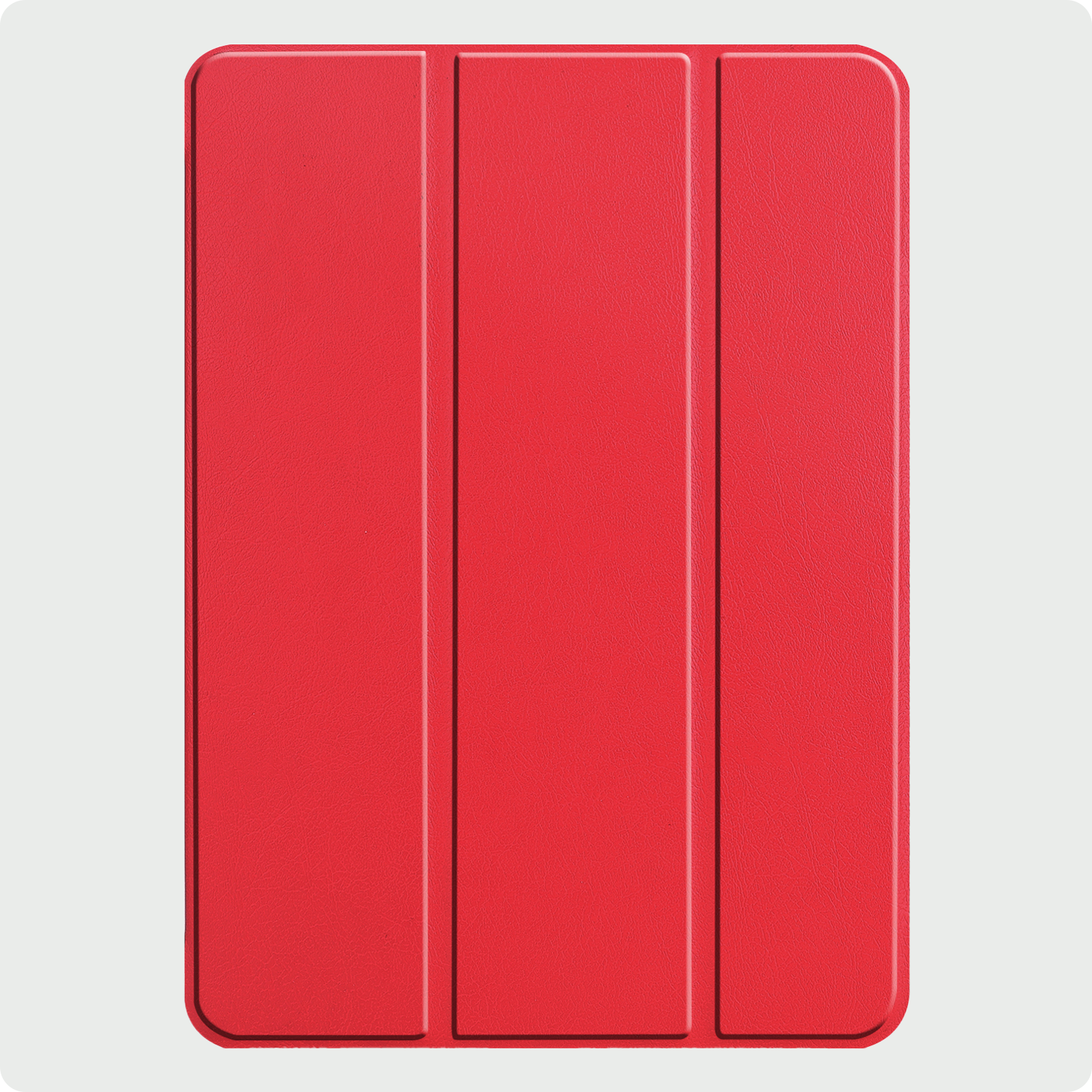 BASEY. Hoesje Geschikt voor iPad Pro 2024 (11 inch) Hoes Case Tablet Hoesje Tri-fold - Hoes Geschikt voor iPad Pro 2024 11 inch (7e generatie) Hoesje Hard Cover Bookcase Hoes - Rood