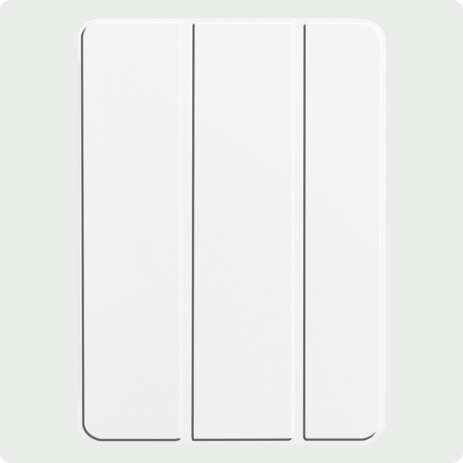 BASEY. Hoesje Geschikt voor iPad Pro 2024 (11 inch) Hoes Case Tablet Hoesje Tri-fold - Hoes Geschikt voor iPad Pro 2024 11 inch (7e generatie) Hoesje Hard Cover Bookcase Hoes - Wit