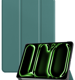 BASEY. BASEY. iPad Pro 2024 (13 inch) Hoesje - Donkergroen