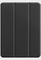 BASEY. Hoesje Geschikt voor iPad Pro 2024 (13 inch) Hoes Case Tablet Hoesje Tri-fold - Hoes Geschikt voor iPad Pro 2024 13 inch (7e generatie) Hoesje Hard Cover Bookcase Hoes - Zwart