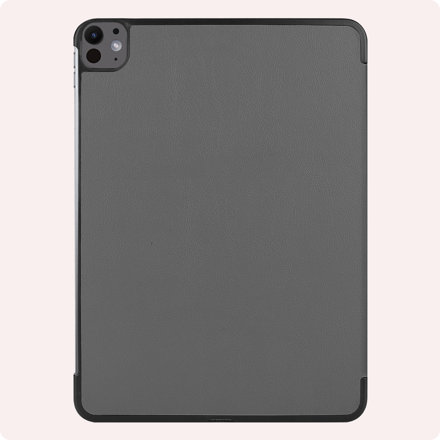 NoXx Hoesje Geschikt voor iPad Pro 2024 (13 inch) Hoesje Case Hard Cover Hoes Book Case - Grijs