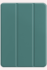 NoXx Hoesje Geschikt voor iPad Pro 2024 (13 inch) Hoesje Case Hard Cover Hoes Book Case - Donkergroen