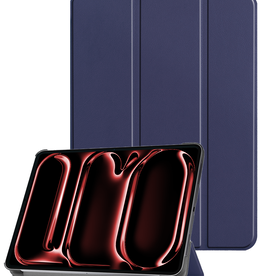 NoXx NoXx iPad Pro 2024 (13 inch) Hoesje - Donkerblauw