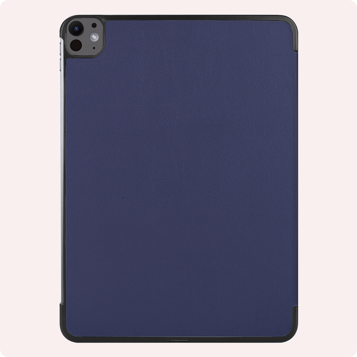 NoXx Hoesje Geschikt voor iPad Pro 2024 (13 inch) Hoesje Case Hard Cover Hoes Book Case - Donkerblauw
