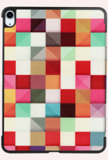 NoXx Hoesje Geschikt voor iPad Air 6 (11 inch) Hoesje Case Hard Cover Hoes Book Case - Blokken